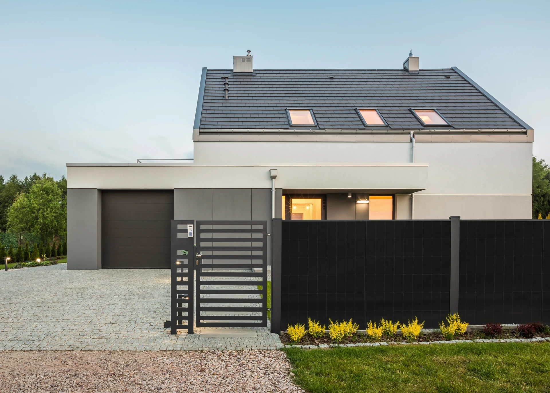 Solarzäune – realisiertes Projekt