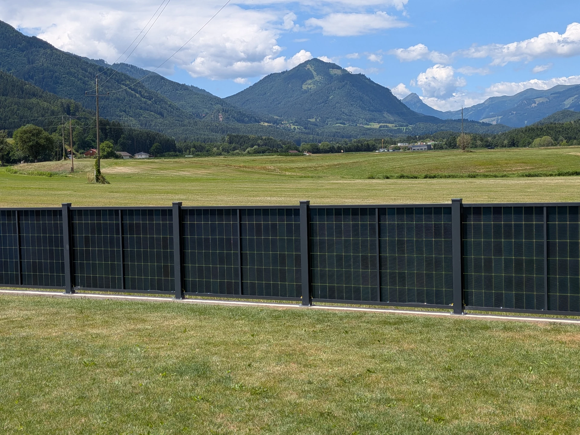 Solarzäune – realisiertes Projekt