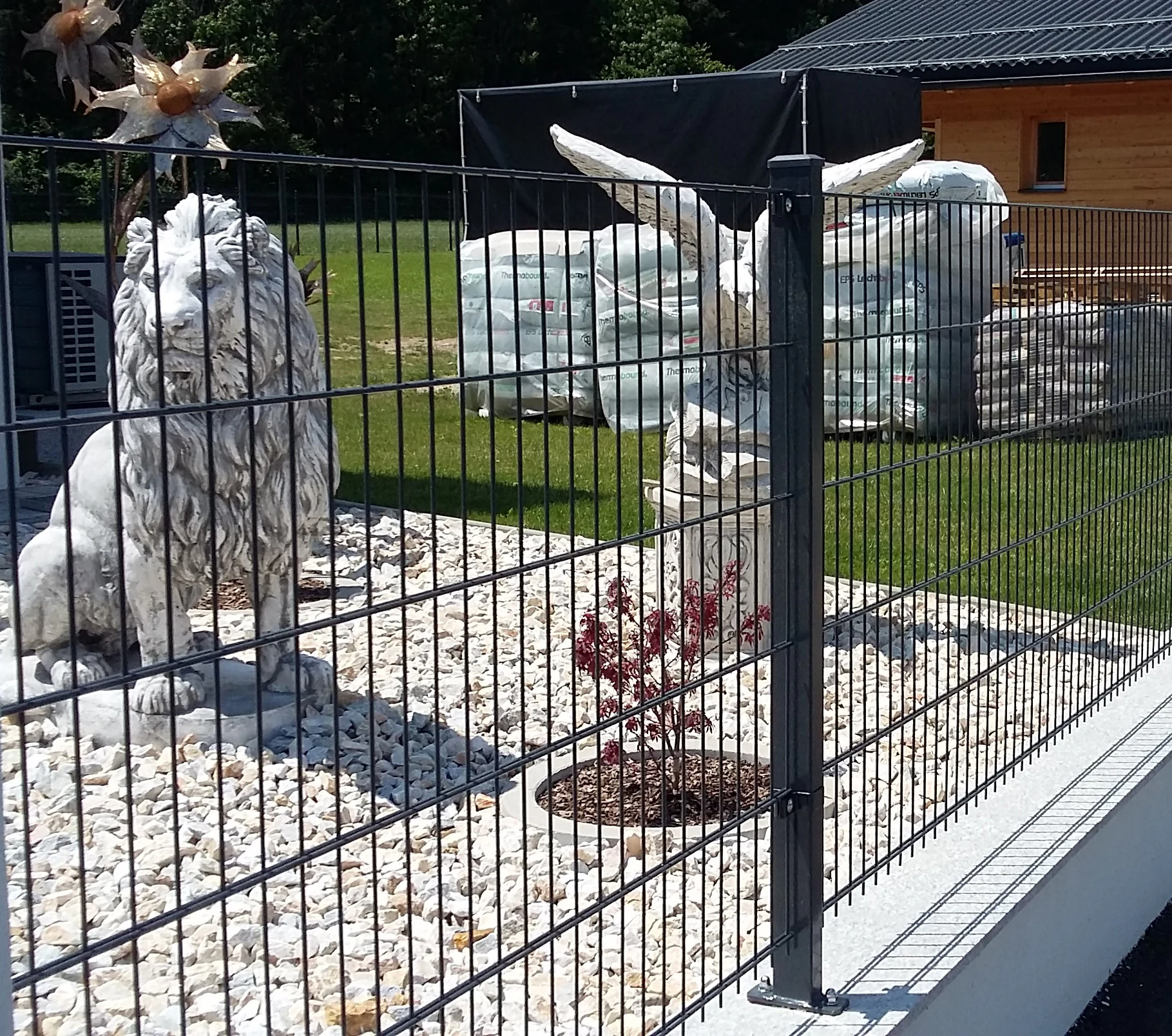 Gitterzäune – realisiertes Projekt