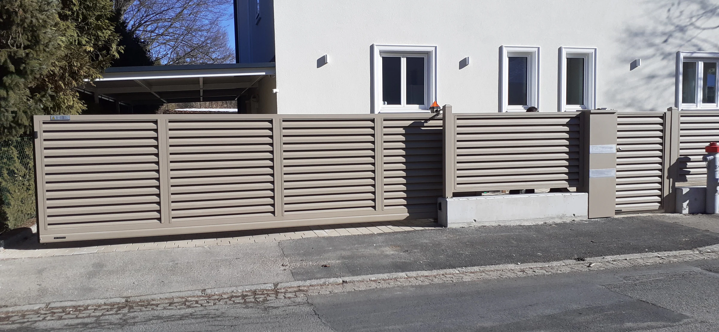 Schiebetore – realisiertes Projekt