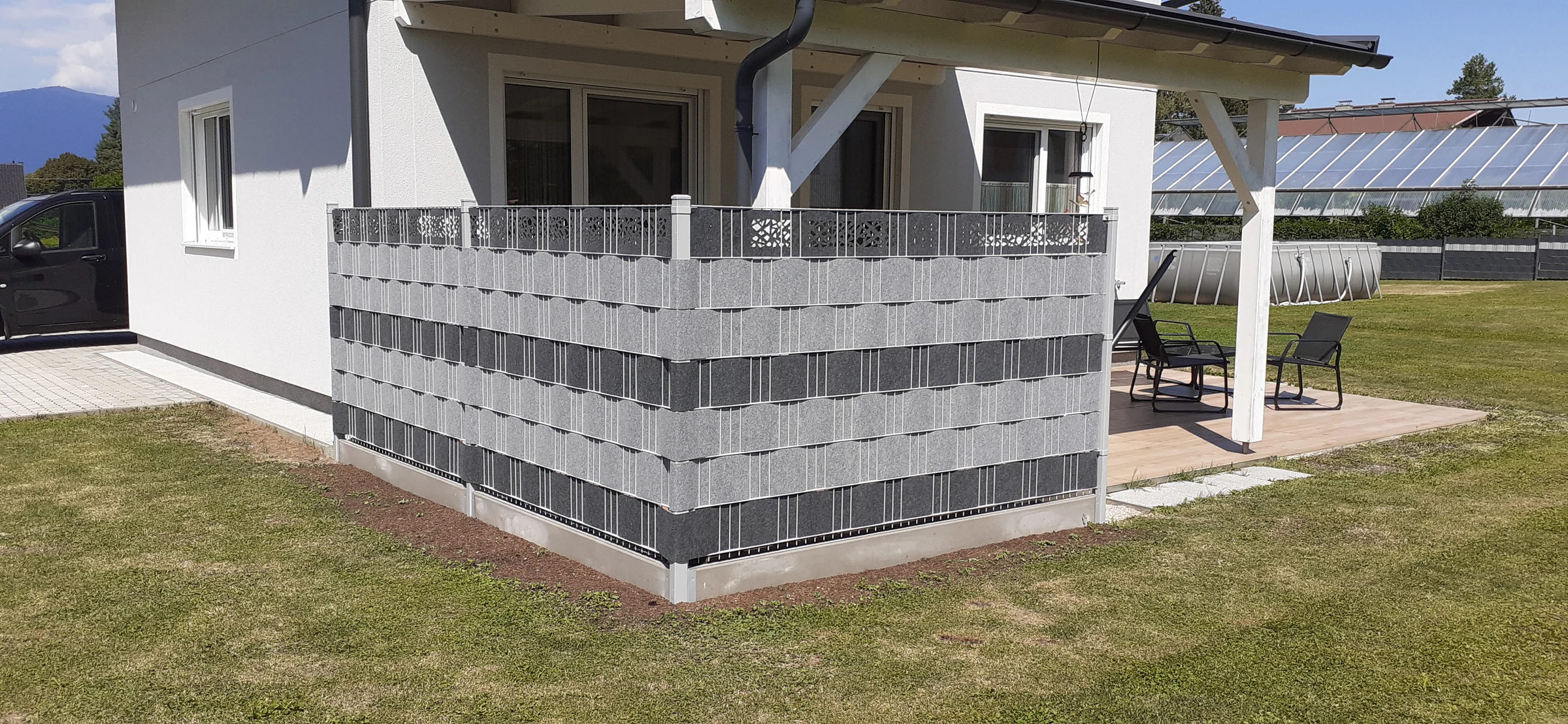 Sichtschutz – realisiertes Projekt